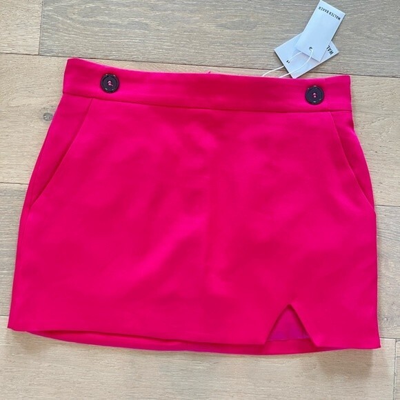 Walter Baker Lipstick Katarina Skirt Women's size 4 NWT - BARBIE style - Picture 2 of 6
